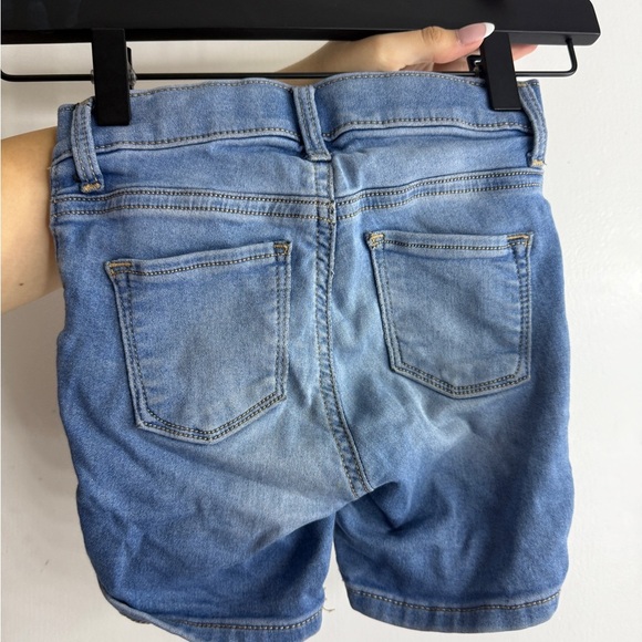 Justice Light Blue Denim Shorts - Picture 2 of 3